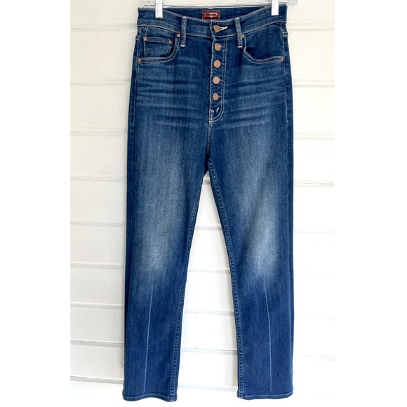 MOTHER The Pixie Rider Ankle Jean in Taxi! - 27 - Picture 5 of 14